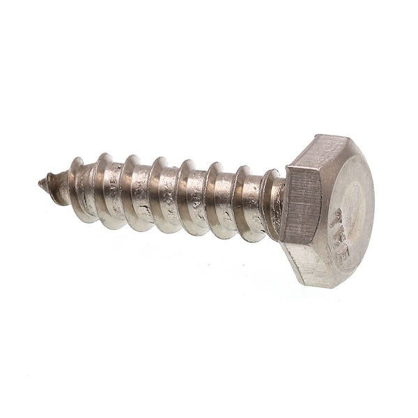 Prime-Line Hex Lag Screw 1/4in X 1in Grade 18-8 Stainless Steel 25PK 9054869 - main